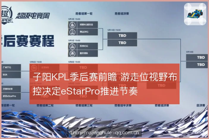 子阳KPL季后赛前瞻 游走位视野布控决定eStarPro推进节奏 子阳KPL季后赛前瞻 游走位视野布控决定eStarPro推进节奏